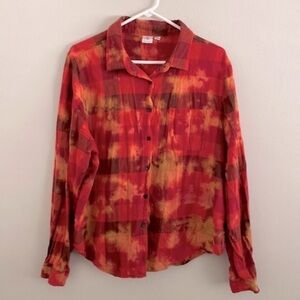 Betty Boop bleached out flannel